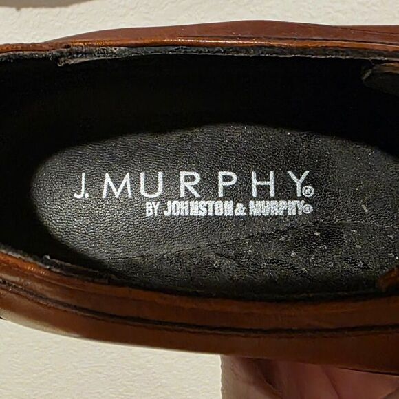 Johnston & Murphy Novick Cap Toe Dress Shoes Sz 12 main image 4